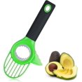 thumbnail image 1 of Avocado Cutter, 3 in 1 Avocado Cutter, Avocado Peeler Suitable for Kiwi, Dragon Fruit, Mango, 1 of 5