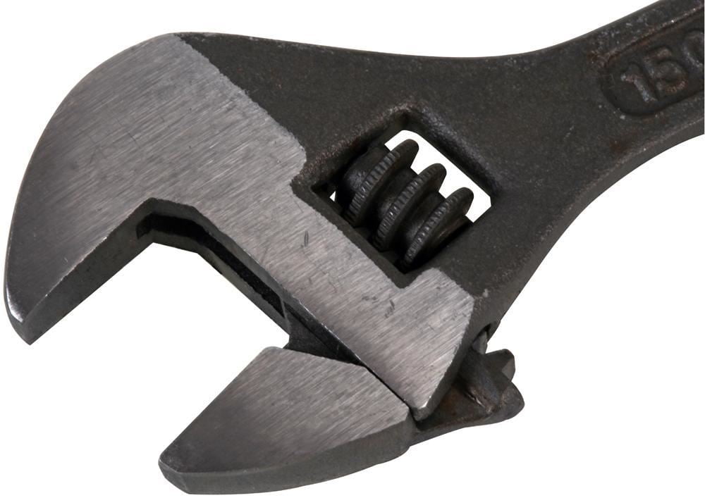 DURATOOL - 6" & 8" Black Finish Adjustable Wrench Set, 2 Piece