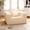 Beige (47"W x 41"D x 26"H), variant on Sonovafurn 30.3" Corduroy Kids Boneless Couch, Couch in a Box No Assembly, Mini Cloud Sofa with Memory Foam & Pocket Springs, Kids Chair for Bedroom Playroom, Beige