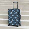 thumbnail image 5 of Uemuo Funny Sharks Printed Washable Luggage Cover - Fashion Suitcase Protector Fits 18-32 Inch Luggage -Small, 5 of 9