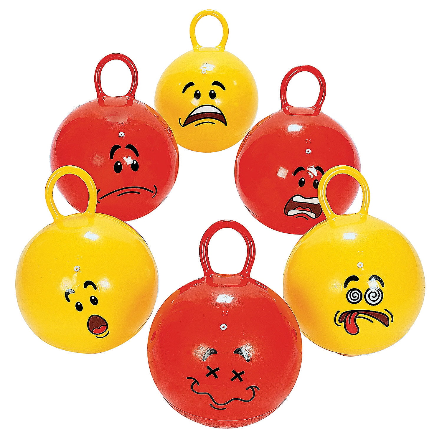 Funny Face 18" Happy Hoppers 6 Pieces