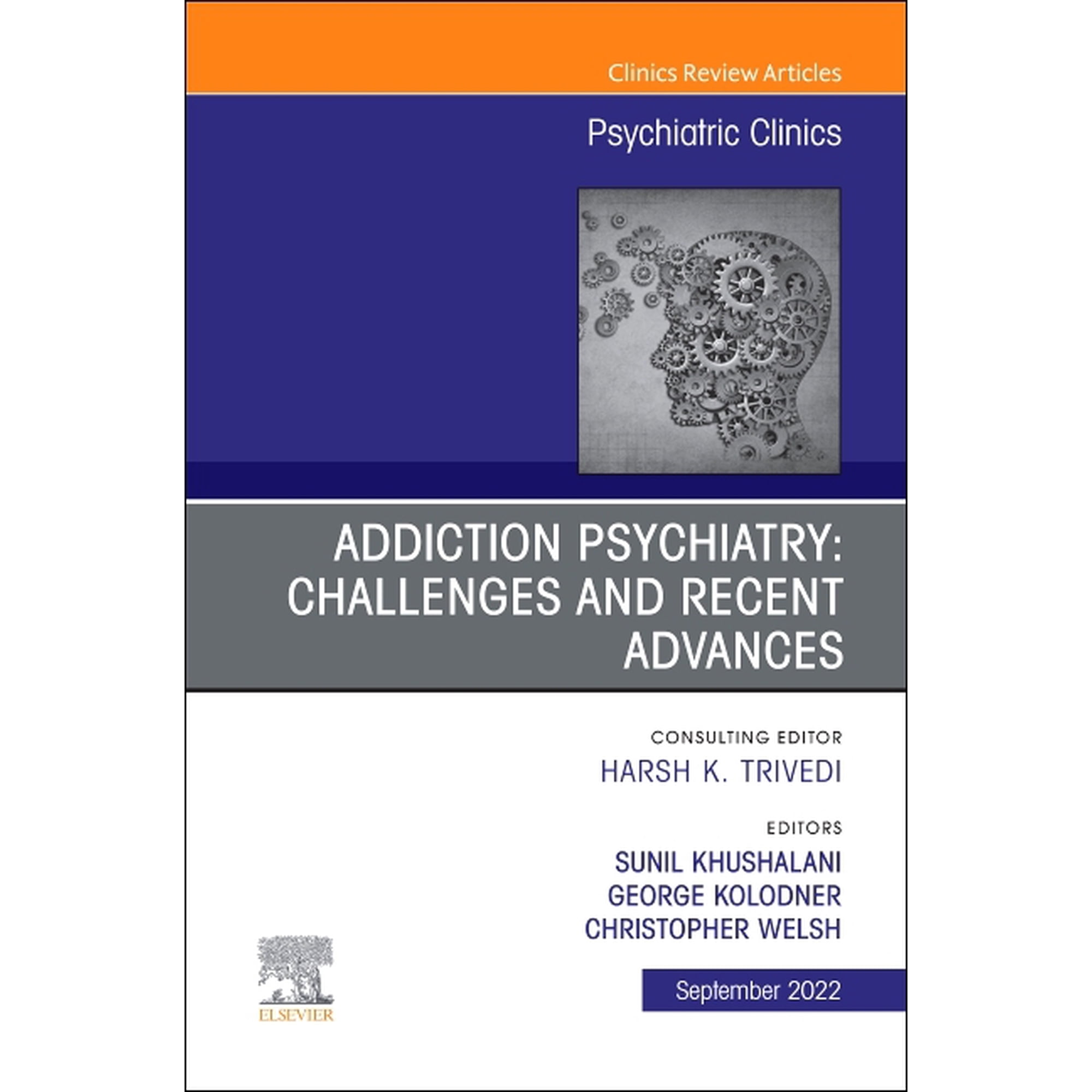 Clinics: Internal Medicine Addiction Psychiatry: Challenges and Recent Advances, an Issue of Psychiatric Clinics of North America: Volume 45-3, Book 45, (Hardcover)