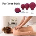 thumbnail image 4 of 4 Pcs Silicone Vacuum Suction Facial Cupping Set for Face Massage and Lymphatic Therapy, 4 of 5