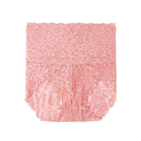 

HEVIRGO Panty Lightweight Soft Nylon Hollow Lace See-through Thong for Valentine s Day