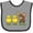 Heather and Black, variant on Inktastic Duck Duck Moose? Boys or Girls Baby Bib
