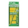 Ticonderoga Premium Wood Pencils, Unsharpened #2 Lead, Yellow, 12 Count