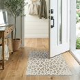 thumbnail image 2 of ODIKA 2'x3' Washable Accent Rug Boho Distressed Vintage Cow Fake That Feel Table Print Spotted Playful for Bedroom, Nursery, RV, Pet Friendly, Bedside Mat, 2 of 7