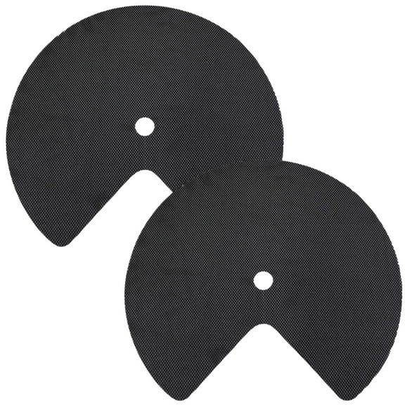 2 PCS Lazy Susan Shelf Liners, 31 in Cabinet Liners, Non-Slip PVC Circle Kitchen Liners for Refrigerator Sink Drawer Cupboard Storage