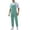 Green and White Checkered, variant on Checkered Pants Mens Overalls Bib Coveralls Cute Stretch Jeans Jumpsuit(Green Checkered,M)