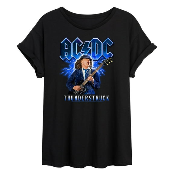 ACDC - Thunderstruck - Juniors Ideal Flowy Muscle T-Shirt