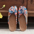 thumbnail image 2 of DAFEI Cool In Summer Comfortable Home Slippers Soft Sole Breathable Indoor Sandals Bow Decorated Slippers, 2 of 5