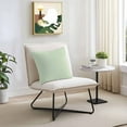 thumbnail image 3 of Simple White Striped Outdoor Pillow Covers Set of 2 Green Stripes Vintage Linen Waterproof Throw Pillow Case Decorative Square Cushion Cover for Patio Couch Garden Balcony, 16"x16", 3 of 9