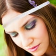 thumbnail image 6 of 0.5 Inch x 10 Yards Sequin Ribbon Trim Strip for Crafts Embellishments, Iridescent White, 6 of 7