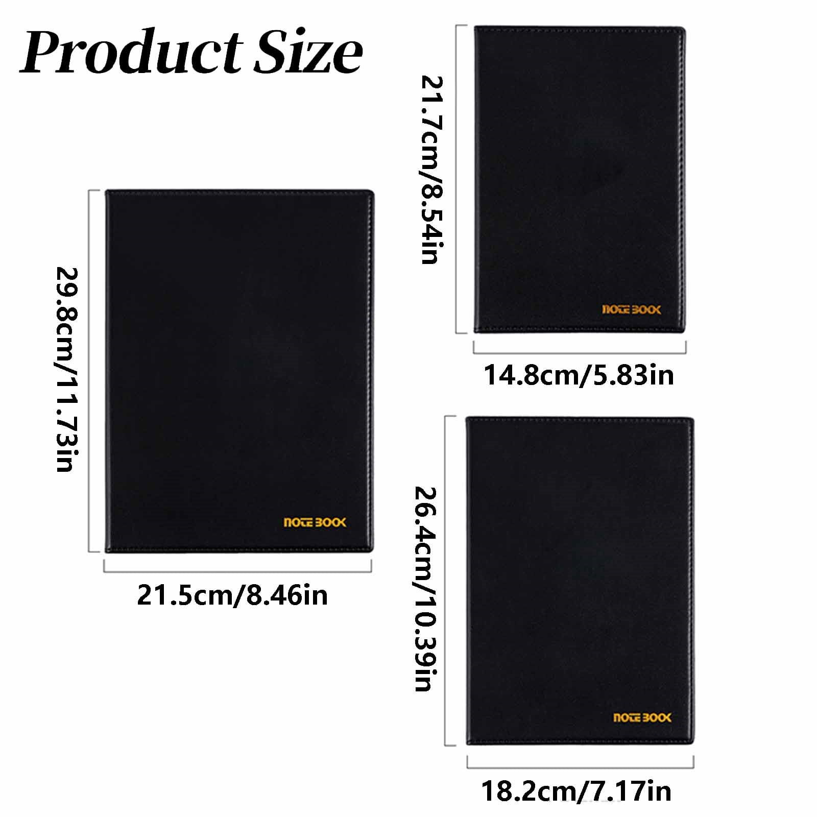 Solivara A5 Ruled Hardcover Journal Notebook For Home Office Work Travel Business 320 Pages (A,One Size)