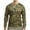 D, variant on Men’s Camo Shirt Lightweight Sun Protection Long Sleeve Shirt for Men Casual Crewneck Muscle Fit Shirt for Fishing Hiking Camping
