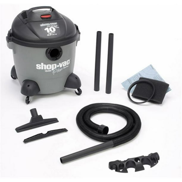 Shopvac 10 Gallon Quiet Plus WetDry Vacuum With Blower 5867100