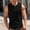Black, variant on Aloohaidyvio Sleeveless Beach Shirts for Men 100% Cotton Summer Tank Shirts Casual Henley Tank Top Khaki M
