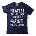 thumbnail image 4 of Funny Pilates Shirt Pilates Life Shirt Funny Joke Shirt Pilates Workout Yoga Shirts Gift For Her (Small Military Green), 4 of 6