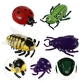 thumbnail image 3 of MesaSe 4 Pcs Simulation Insect Moving Toys Teaser Interactive Pet Auto Electric Walking Mini Insect with Button Battery (Mixed Style), 3 of 7
