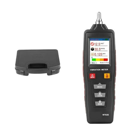 Vibration Analyzer Vibrator Analizador De Vibraciones Digital Vibration Meter Tester Handheld WT63B Medidor Vibraciones ,User Friendly