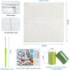 thumbnail image 5 of Kit completo de funda de cojín con gancho de pestillo, kit para hacer fundas de almohada, cojines, alfombras, crochet para niños, adultos y principiantes, 5 of 5