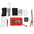 thumbnail image 1 of Outdoor Survival Emergency Gear Kit Camping Hiking Self Help Tools Box Pack, 1 of 8