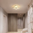 thumbnail image 6 of ADISUN LED Ceiling Lights Modern Flush Mount Light Fixtures Square Ceiling Lamp Lighting for Bedroom Kitchen Office Hallway Corridor Aisle Living Room Warm White Light, White, 6 of 6