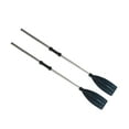 thumbnail image 1 of 2 remos de kayak con eje de aluminio y flotador para tabla de paddle surf con pala acanalada, ideal para deportes acuáticos, navegación al aire libre 120 cm, 1 of 8