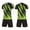 Green, variant on ITSAME Boys Girls Football Training Outfits Breathable V-Neck Top and Shorts 2-Piece Kids Soccer Uniform Set White Size 8