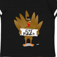 thumbnail image 4 of Inktastic Turkey Holding a Sign Says Eat Pizza Boys or Girls Toddler T-Shirt, 4 of 5