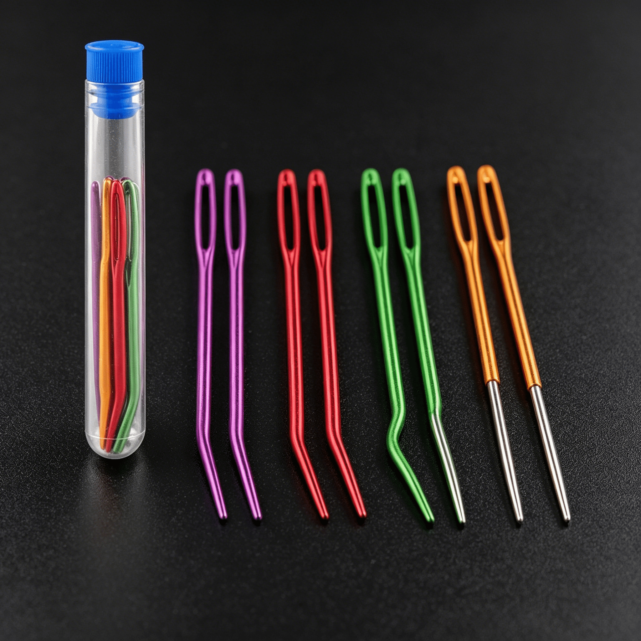 TUWAFE 2026 New Tapestry Needle Various Versions Sewing Pins Quick Threading Straight Pins for Sewing Embroidery Crafts Style7