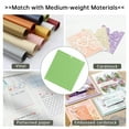 thumbnail image 4 of 3 Pack Craft Cutting Mat, 12x12 Inch Standard Green Grip Adhesive Sticky, Non-Slip Durable Cricut Mat for Cricut Explore One/Air/Air 2/Maker, Replacement Accessories with Protective Film&Align Grid, 4 of 7