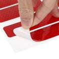 thumbnail image 6 of 21pcs Red Reflective Stickers Safety Warning Strip Tape for Car Trucks Bicycles Motorcycles, 6 of 6