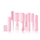 thumbnail image 1 of 12pcs Kit de peine para el cabello Juego de peine de peluquería con 4pcs Pinzas de pico de pato J Irfora Peine, 1 of 7