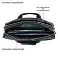 thumbnail image 3 of Shoulder Bag 15.6 inch Laptop, Accessories, Books, Cables, Work Files Carrying Case for Laptops, Chromebooks, Notebook, 3 of 7