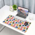 thumbnail image 4 of Kdxio Watercolor Teapots Print Large Gaming Mouse Pad,Non-Slip Base,Water Resist Keyboard Pad for Gamer,Office & Home,29.5 x 15.8 in, 4 of 6