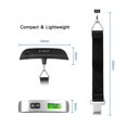 thumbnail image 4 of 1 Uds pantalla LCD 110lb/50kg equipaje electrónico maleta colgante pesaje de viaje bolsa de equipaje equilibrio de peso báscula portátil Digital, 4 of 5