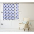 thumbnail image 6 of Ambesonne Flower Peel & Stick Wallpaper for Home, Watercolor Art Iris Flowers, 13"x72", Azure Blue Purple and White, 6 of 6