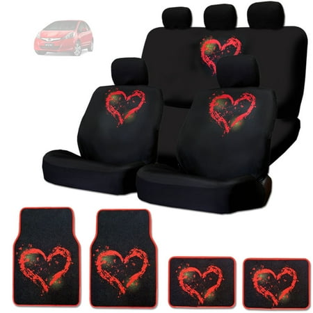 New Design Semi Custom Size Large Red Heart Car Truck SUV ...