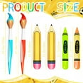 thumbnail image 2 of 6 Pcs Inflatable Giant Paint Brush Balloons Set Include Inflatable Pencil Balloon Gaint Crayon Balloon for School Birthday Party, 2 of 7