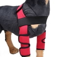 thumbnail image 2 of FANTADOOL Pet Dog Supplies,Dog Elbow Protector Dog Recovery Sleeve For Protecting Legs Large Black,One Pair, 2 of 6
