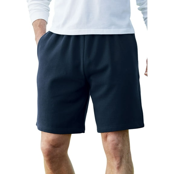 KingSize Men's Big & Tall Comfort Fleece Shorts