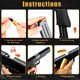 thumbnail image 5 of Pistola de juguete Nogevo con expulsión automática de casquillos, 40 casquillos y 50 balas de espuma, 5 of 7