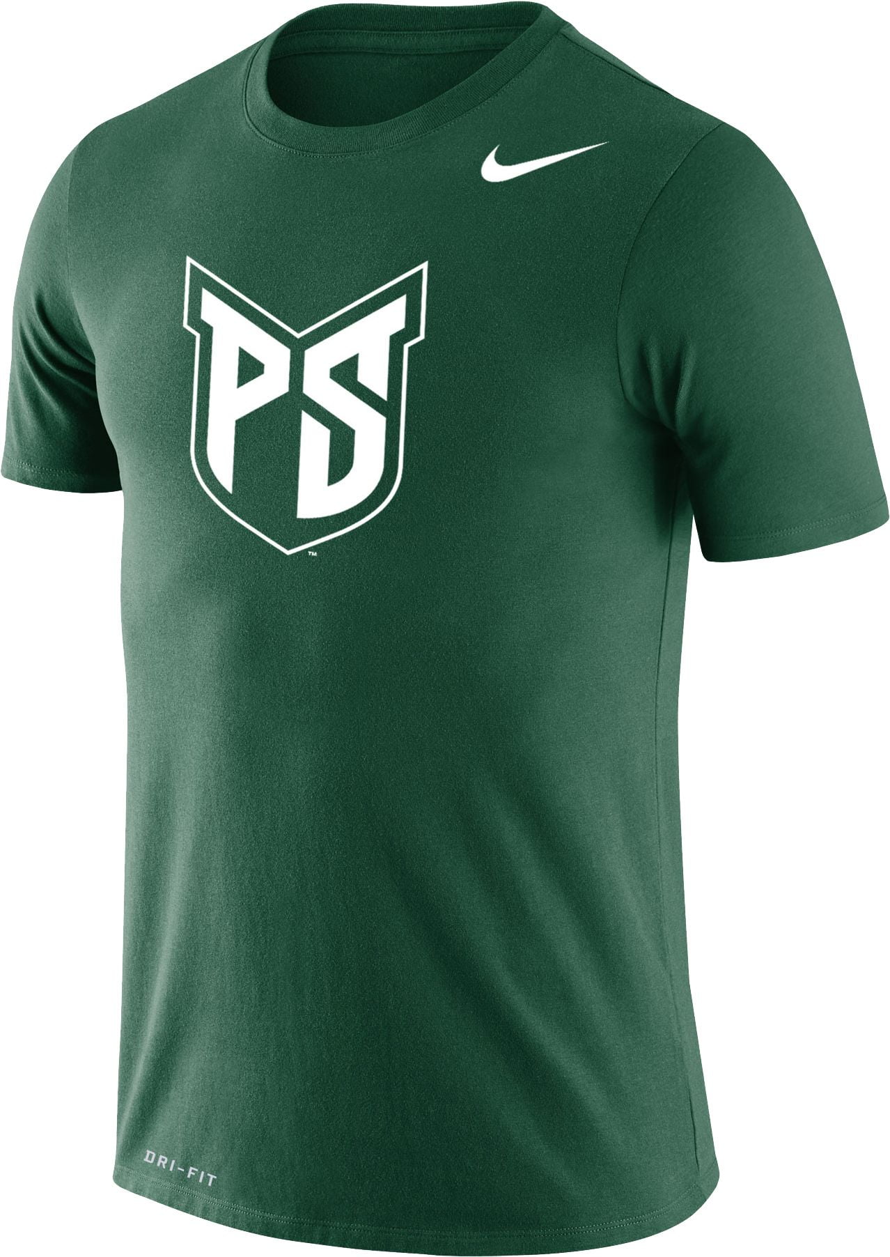 Nike - Nike Men's Portland State Vikings Green Logo Dry Legend T-Shirt ...