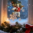 thumbnail image 4 of Adornos Navideños de Animales Acrílicos Planos 2D para Árbol de Navidad, Colgantes de Búho y Mapache con Cuerda | Decoración Navideña Duradera para Árboles, Coronas y Paredes | Regalos Festivos para, 4 of 6