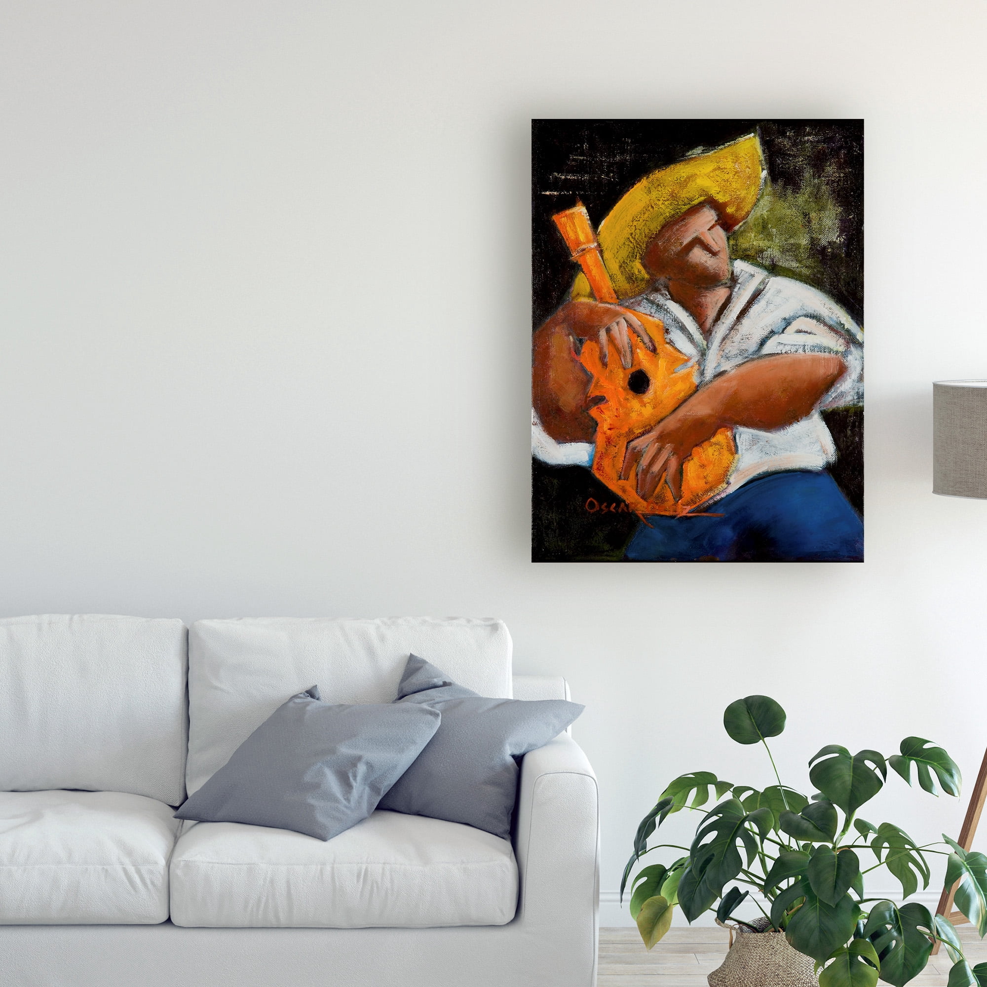 Trademark Fine Art 'Bravado Alla Prima' Canvas Art by Oscar Ortiz