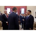 thumbnail image 2 of Vice President Xi Jinping Headed The Chinese Delegation Meeting With President Obama. Oval Office History, 2 of 2