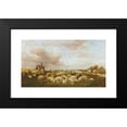 thumbnail image 2 of Thomas Sidney Cooper 14x10 Black Modern Framed Museum Art Print Titled - April Showers (1864), 2 of 5