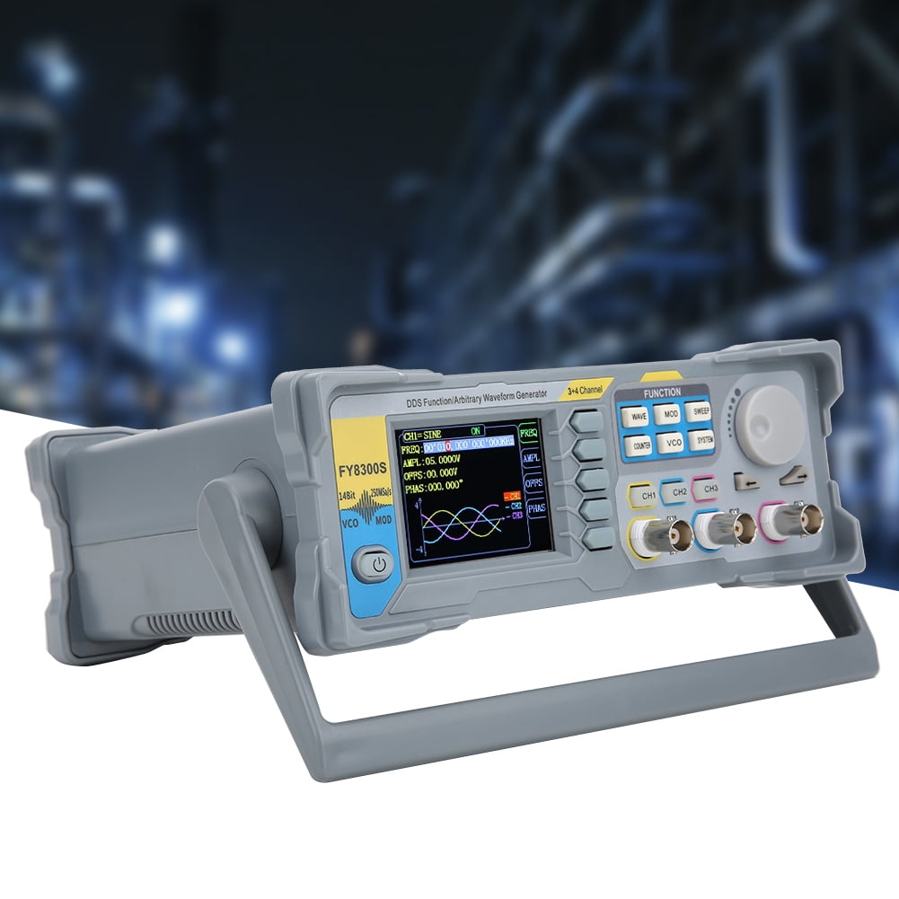 3-Channel DDS Function Signal Arbitrary Waveform Generator 4-Channel FY8300S-20M 