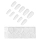 thumbnail image 5 of 10 uñas postizas de cobertura completa con prensado largo tipo ataúd para mujeres y niñas N5342-01, 5 of 14